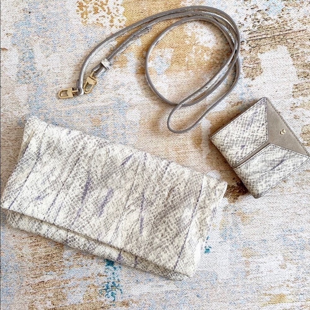 Leather Stella & Dot Covet Waverley and Wallet​